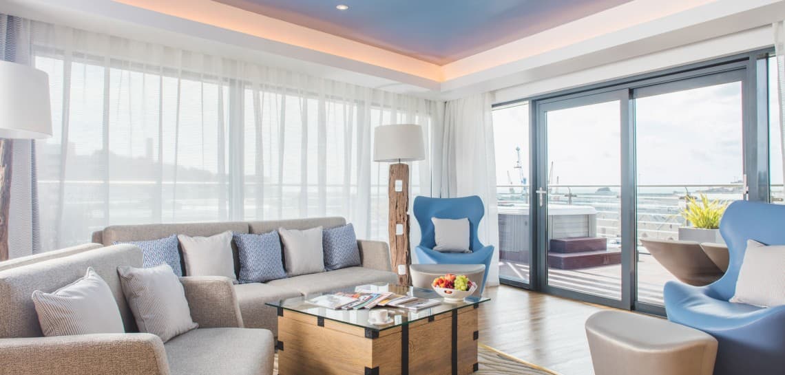Penthouse Suites | Hotels in Jersey - The Royal Yacht Luxury Hotel, Spa ...
